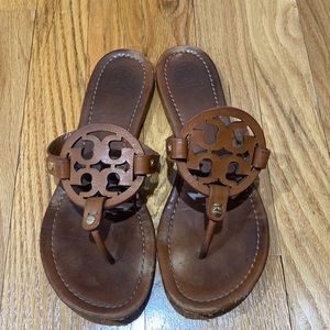 Worn Tory Burch Brown Sandals size 9